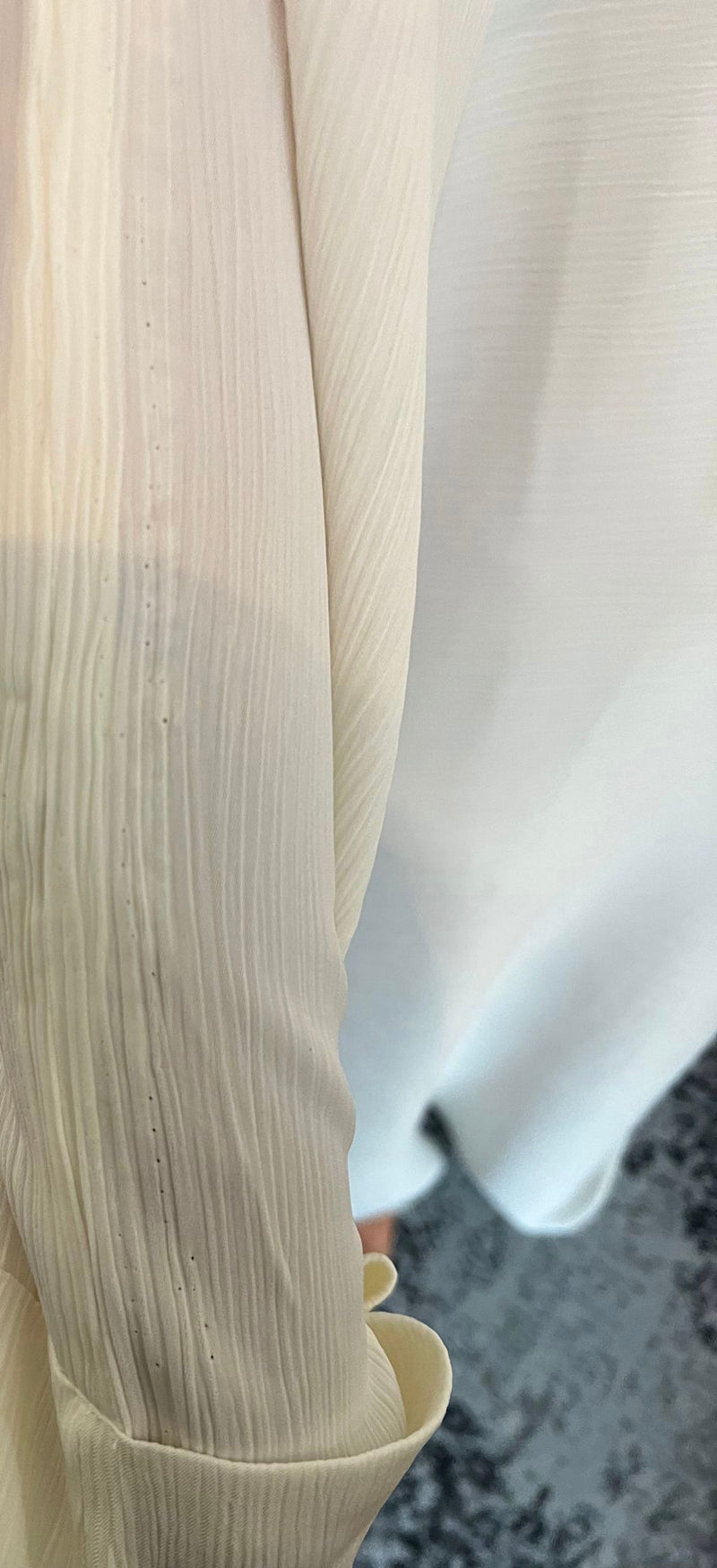 Textured OFF WHITE- 2pcs
