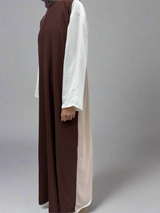 Beige Brown slip dress