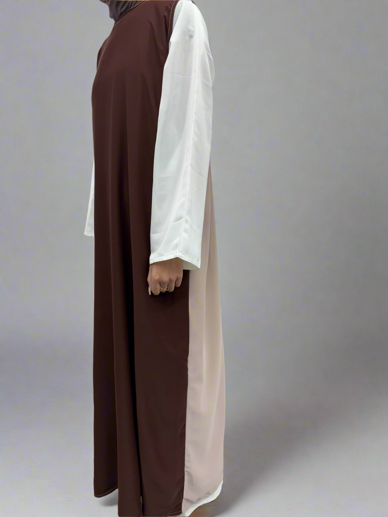 Beige Brown slip dress
