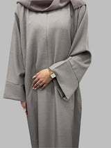 Zip abaya - Mocha