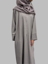 Zip abaya - Mocha