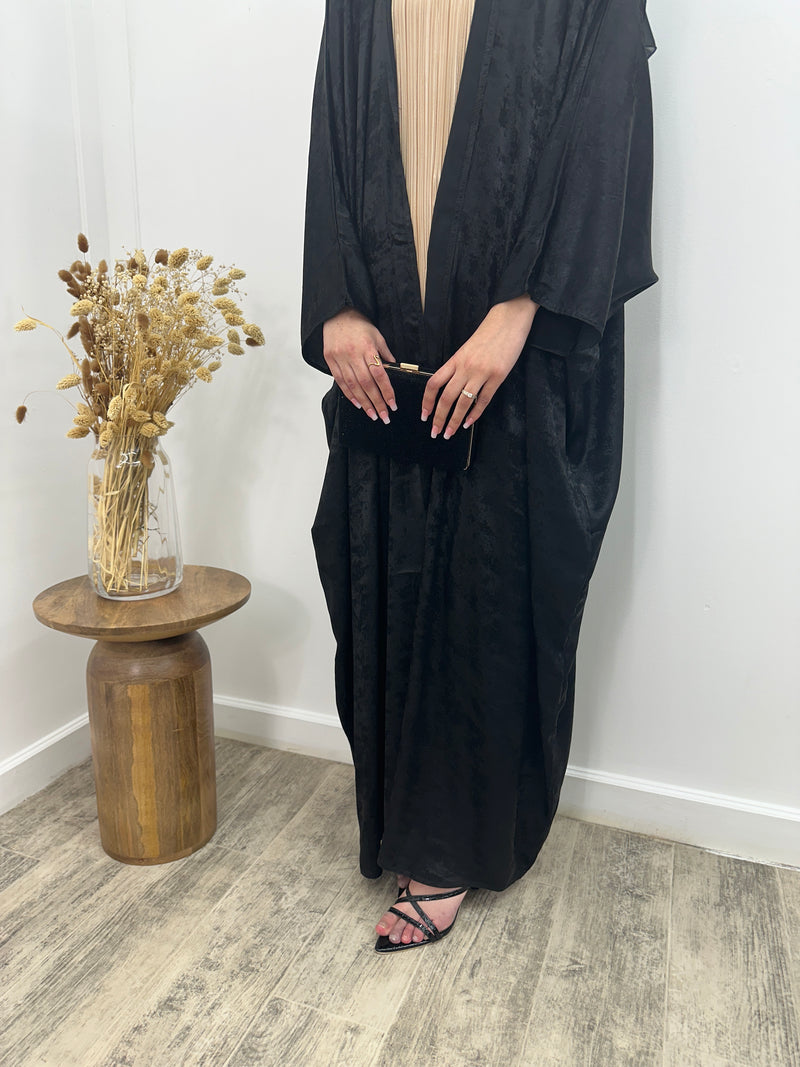 Luxe Khaleeji abaya - Black