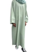 Zip abaya - Light Mint