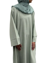 Zip abaya - Light Mint